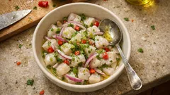 Ceviche wie im Restaurant: frischer Fisch in Limette – schnell mariniert und serviert