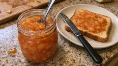 Melonen-Konfitüre aus Cantaloupe – mit Apfel für die perfekte Konsistenz