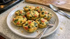 Frittatine di verdure aus dem Ofen: einfache Gemüse-Frittata-Förmli fürs Apéro