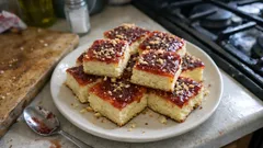 Glutenfreie Ricotta-Torte mit Konfitüre – cremig, einfach und in 35 Minuten gebacken