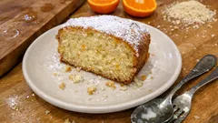 Saftiger Mandarinen-Mandel-Kuchen ohne Butter – mit Joghurt schnell gerührt