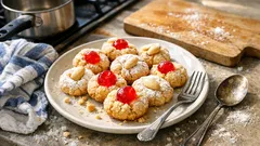 Paste di mandorla siciliane: Mandelguetzli, aussen knusprig und innen weich