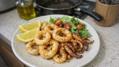 Calamari-Ringe aus der Pfanne: schnell, goldig und zart statt gummig