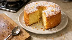 Orangen-Chiffon-Cake – so wird er extra luftig und bleibt trotzdem saftig