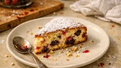 Saftige Ricotta-Beeren-Torte mit Zitrone – dank Eischnee besonders luftig