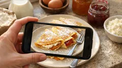 Crêpes mit Ricotta und Konfitüre – der einfache Ruhe-Trick für extra zarten Teig