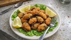 Cozze fritte wie im Restaurant: knusprige Miesmuscheln in Panko