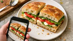 Focaccia zum Füllen: so wird sie innen fluffig und aussen schön knusprig